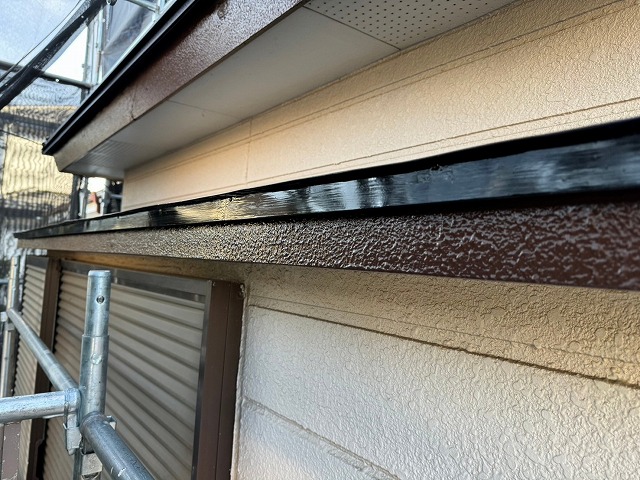 庇屋根の塗装メンテナンス